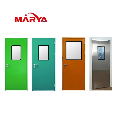 Marya automatico ospedale porta medica di ingresso porta in acciaio inox camera bianca