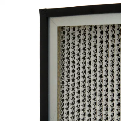 Filtro separatore in lamina di alluminio F8 per alte temperature telaio SUS304 305X610X292