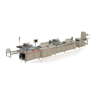 Set completo Roll to Roll RFID Screen Printing Machinery Silk Macchina per stampa serigrafica con stampante a schermo Motor Drivensilk