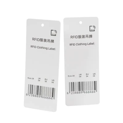 860-960MHz UHF passivo lunga distanza di lettura U7/8 RFID Abbigliamento Etichetta etichetta