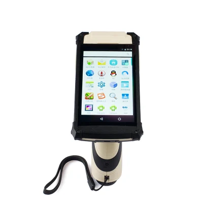 Lettore RFID portatile con caricabatterie IP65 Android 6.0 6000mAh UHF Lettore RFID