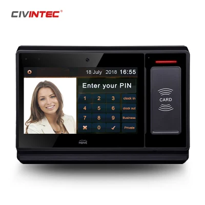 3G WiFi Mobile NFC dispositivo di verifica della frequenza con impronte biometriche NFC Con batteria di backup per lettore di smart card senza contatto