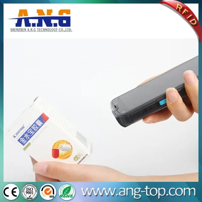 Lettore RFID portatile wireless con scanner per codici a barre