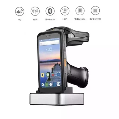Scanner RFID Android USB Wireless a lungo raggio UHF palmare RFID Lettore Writer per inventario