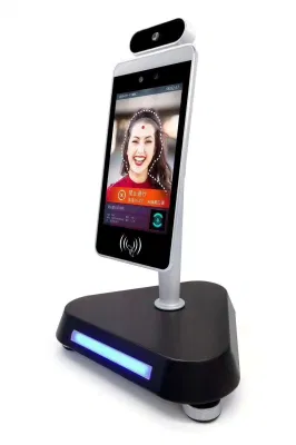 Fornitura in fabbrica dello scanner termico a infrarossi ai con Ai Facial Rilevatore di temperatura di riconoscimento