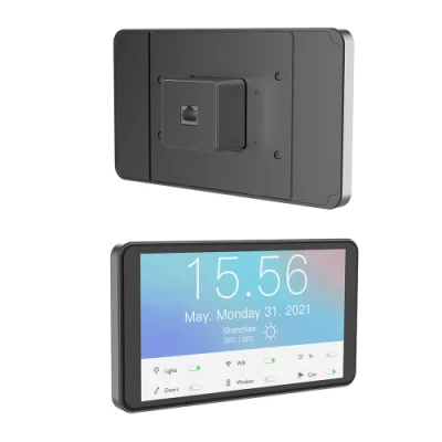 Tablet Smart Home Automation con display Android touch screen a parete Montare il supporto a parete per tablet PoE da pannello con il tablet Power Android PC personalizzato