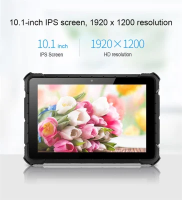 Robusto tablet industriale OEM da 10&quot; impermeabile e resistente agli urti IP68 Tablet Android con Fingerprint NFC 4G LTE Tablet PC