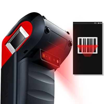 Terminale POS wireless portatile NFC Android7.1 GPRS WiFi con QR Lettore di schede Visa per scanner di codici (HCC-Z100)