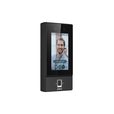 Dahua Asi6214s Face Recognition Access Controller metodi di sblocco multipli, tra cui impronta digitale, Face, scheda IC e password