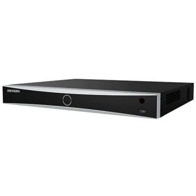 Video di rete Hikvision 4/8CH 4K Mini 1u DVR NVR Registratore con protezione perimetrale per riconoscimento facciale PoE