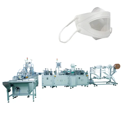 Lettura automatica del labbro copertura del viso trasparente maschera fare macchina