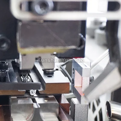 Macchina automatica di crimpatura con terminale a testa singola macchina di spelatura filo 3 tonnellate