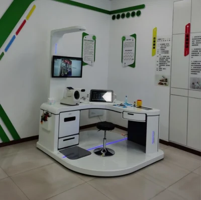 Apparecchiatura di laboratorio clinica Self Service medico Salute Checkup Kiosk