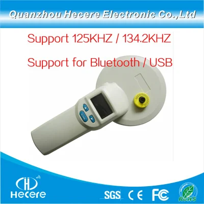 Lettore portatile Bluetooth Android lettore RFID per animali da 125 kHz