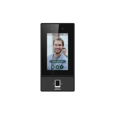 Dahua Asi6214s Face Recognition Access Controller metodi di sblocco multipli, tra cui impronta digitale, Face, scheda IC e password