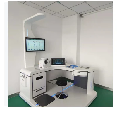 Chiosco di controllo dello stato di Self-Service con schermo a sfioramento LCD dell&prime;ospedale medico