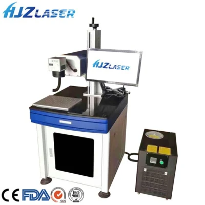 Logo di marcatura laser UV da 3 W Stampa maschera facciale N95 Macchina