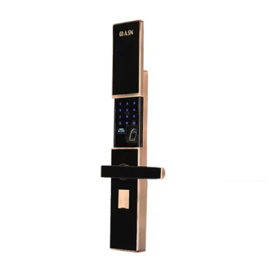 Impronta digitale Smart Lock intelligente in lega di zinco con vendita a caldo Password IC Card schermo LED meccanico moderno per uso domestico