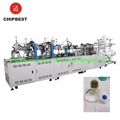 Maschera facciale a tazza FFP2 FFFP3 KN95 completamente automatica Macchina