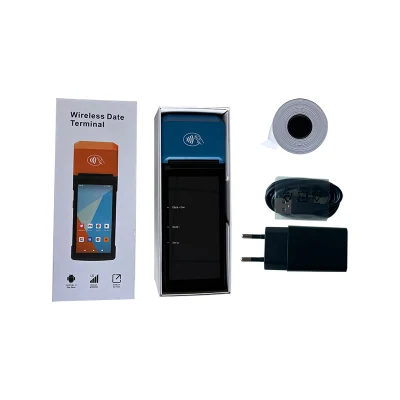 Sistema POS portatile portatile per il riconoscimento delle impronte digitali con ricezione termica Sistema POS stampante S81