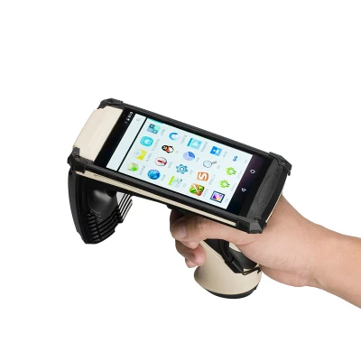 Lettore RFID portatile con caricabatterie IP65 Android 6.0 6000mAh UHF Lettore RFID