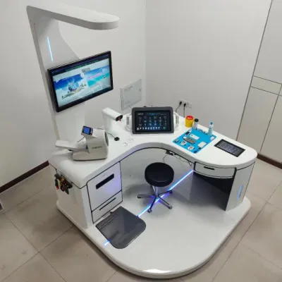 Apparecchiatura di laboratorio clinica Self Service medico Salute Checkup Kiosk