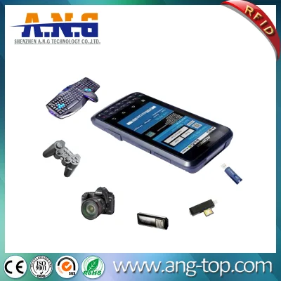 Lettore RFID portatile wireless con scanner per codici a barre