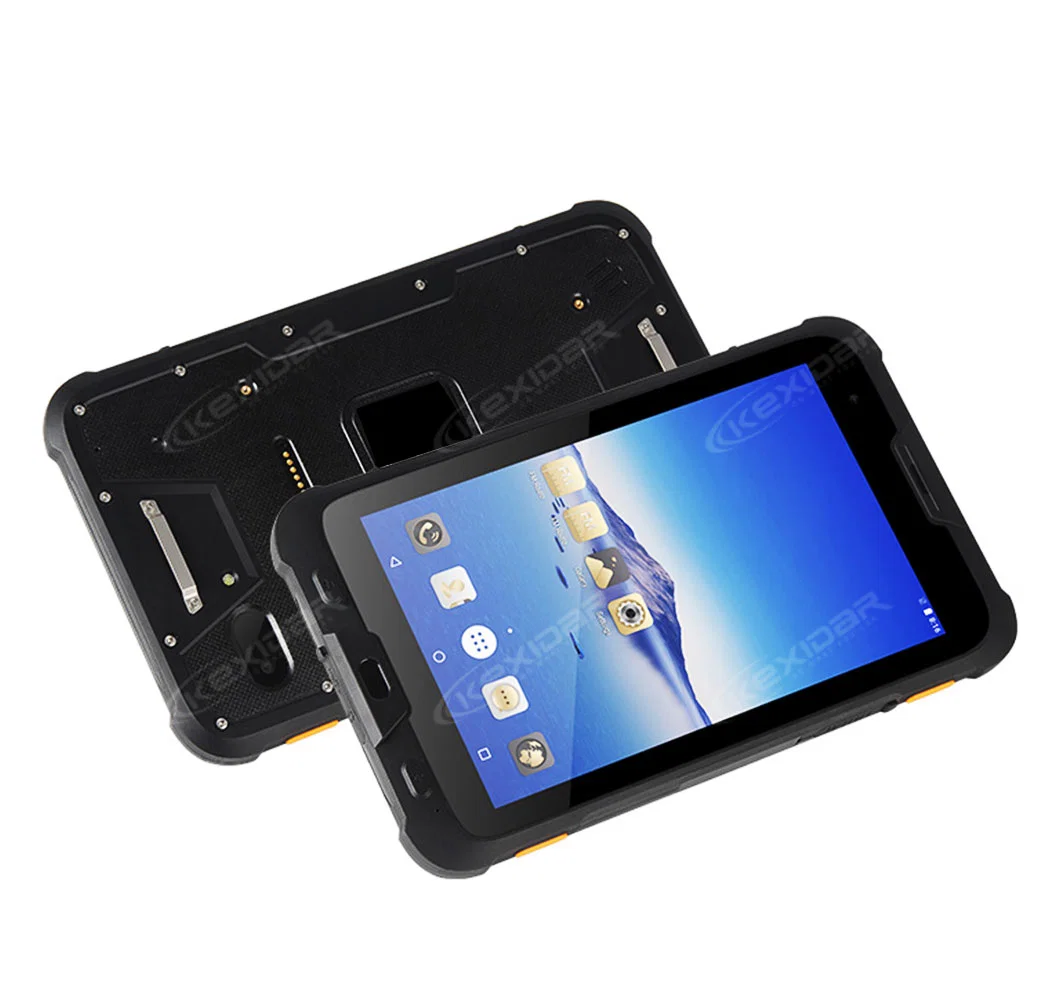 Professional Rugged Tri-Proof IP67 10.1 Inch Android 4G Tablets with Mt6762 Octa-Core CPU, Dual SIM Card, NFC, Bt, Fingerprint, WiFi, Government, Police Use