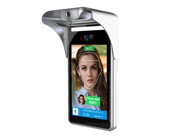 Face Recognition Time Attendance Device Temperature Measuring