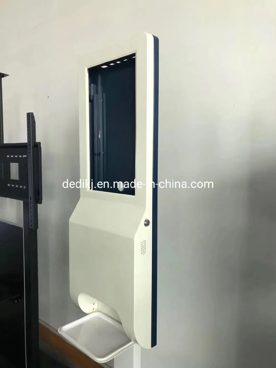 Spanish 8inch Access Control System for Public Location with Face Recognize Camera and Temperature Testing RFID Card Reader for Re-Open