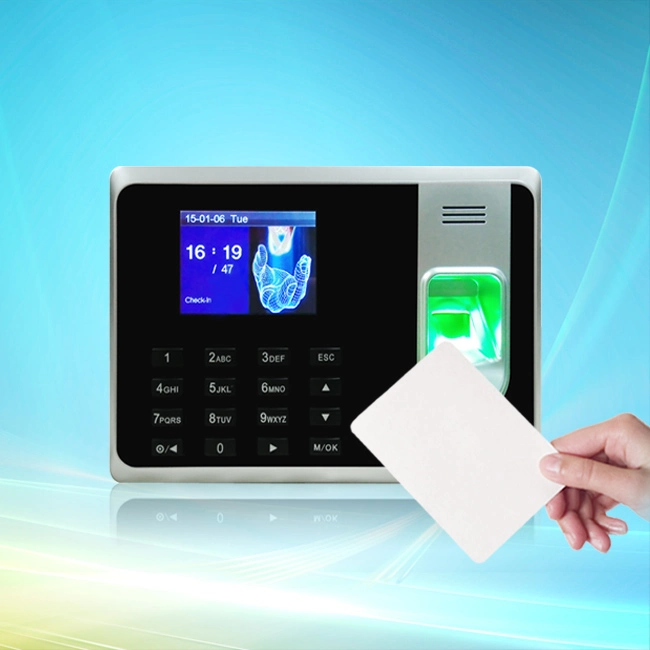 Cheap Price Simple Fingerprint Attendance Machine with USB Port and TCP/IP