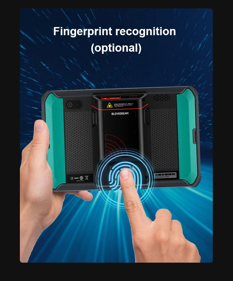 Android 13.0 Rugged Tablet Suport 1d/2D Scanning /NFC/UHF/Fingerprint