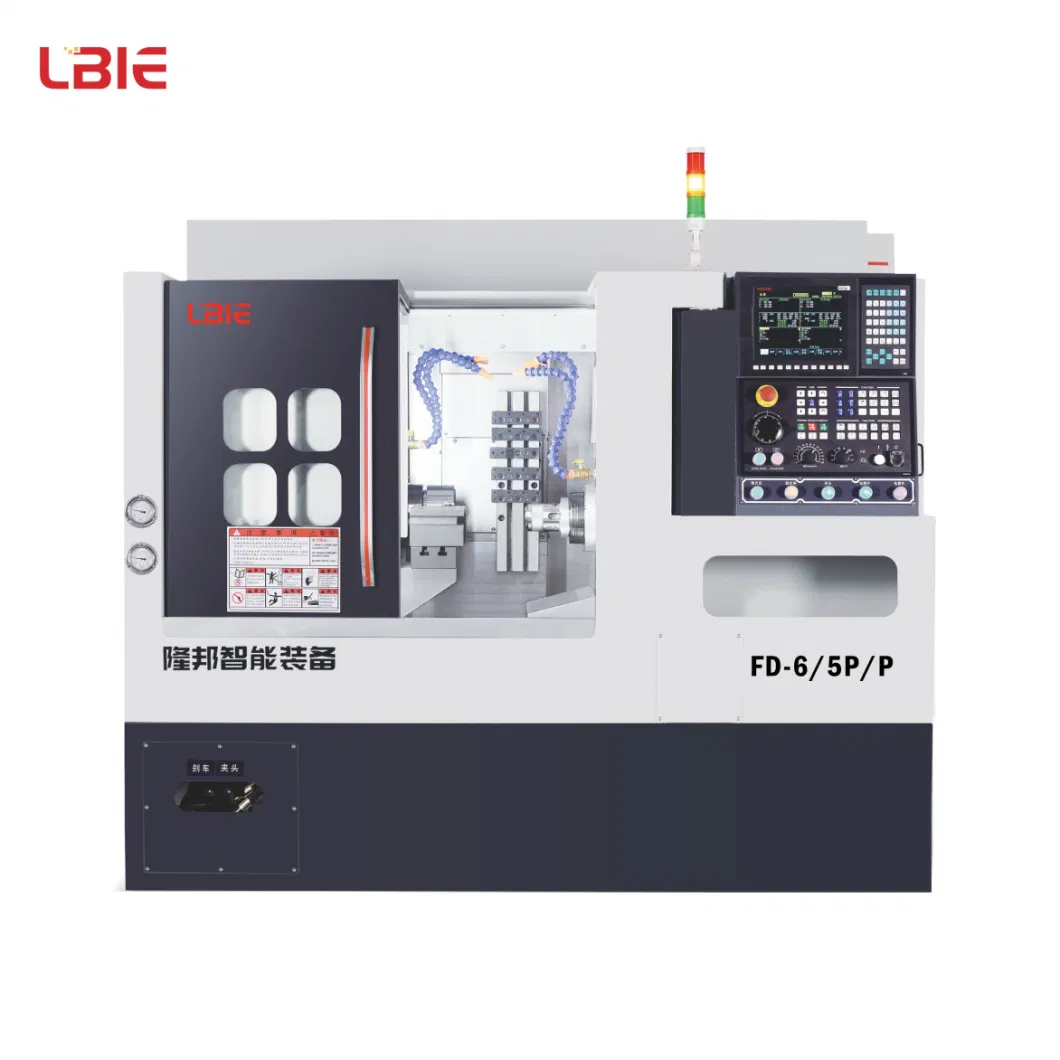 Fd-6/5p/P Heavy Duty Slant Bed CNC Turining Machine