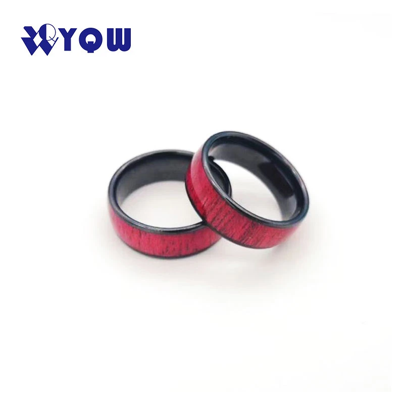 Customized Smart RFID Ceramic NFC Ring for Payment and Identification System