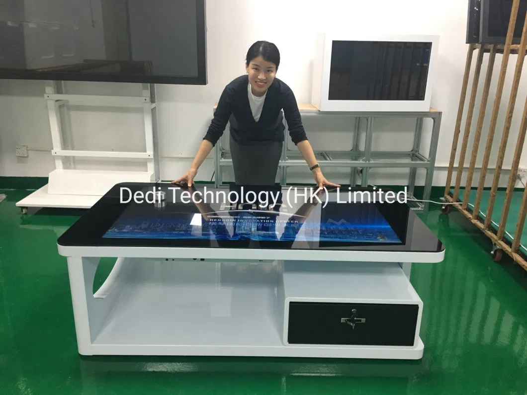 Dedi 55-Inch Touch Screen LCD Smart Table with Object Identification