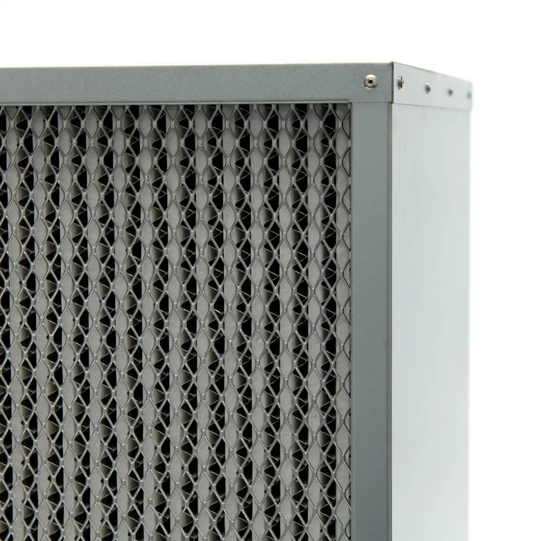 F8 Extruded Aluminum 610X610X292 Separator Ashrae Filter for General Ventilation System