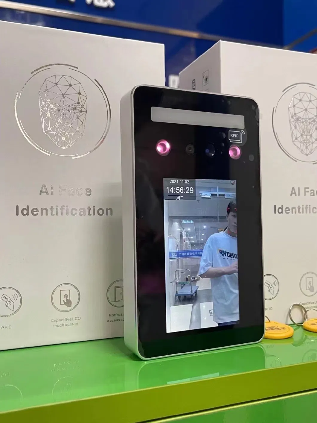 Facial Recognition Camera Con Face Recognition Ai Face Recognition