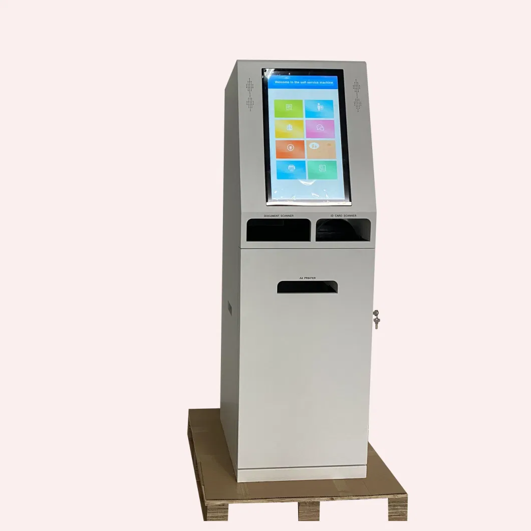 Document Identification Scanning Terminal Machine Document A4 Paper Print and Scan Kiosk
