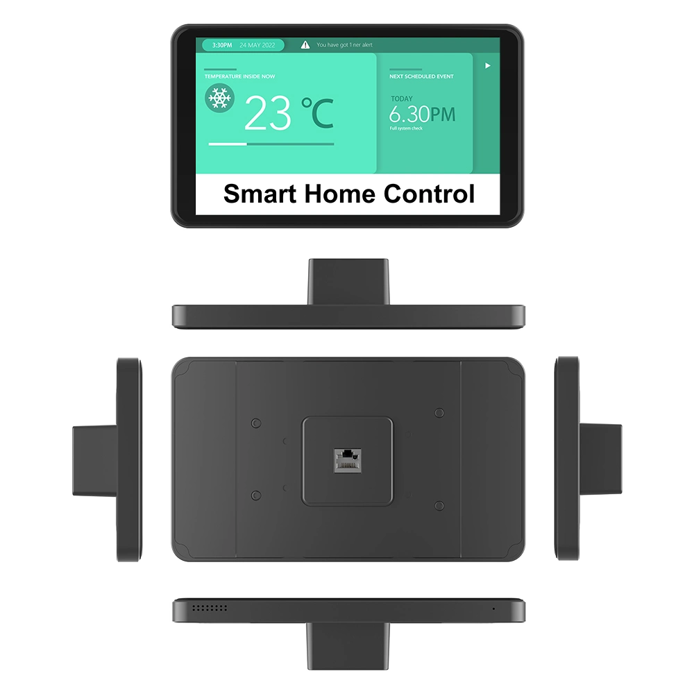 Smart Home Automation Tablet Android Control Display Touch Screen Wall Mount Panel Poe Tablet Wall Mount with Power Android Tablet PC Customized