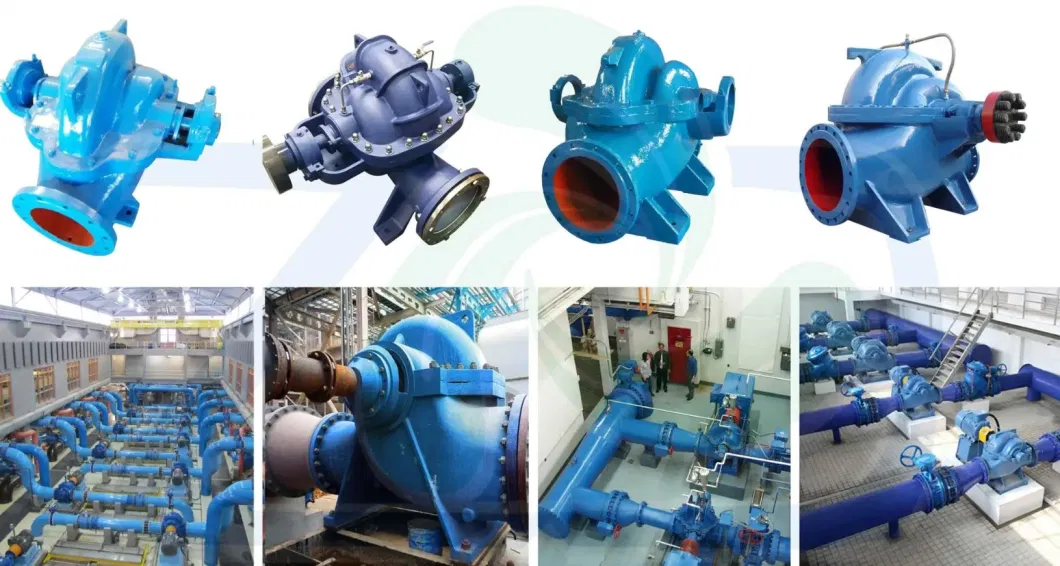 Double Suction Pump Open Pump Large Flow High Chengkai Seawater Pumping Plant Irrigation Flood Control