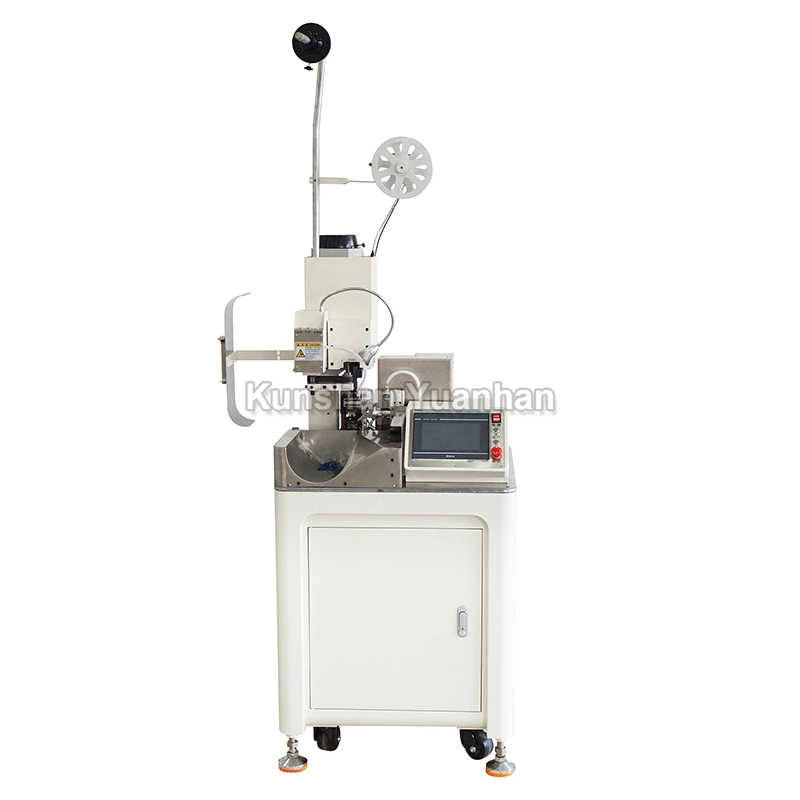 Servo Wire Stripping Cutting Crimping Machine Servo Single Side Crimping Machine