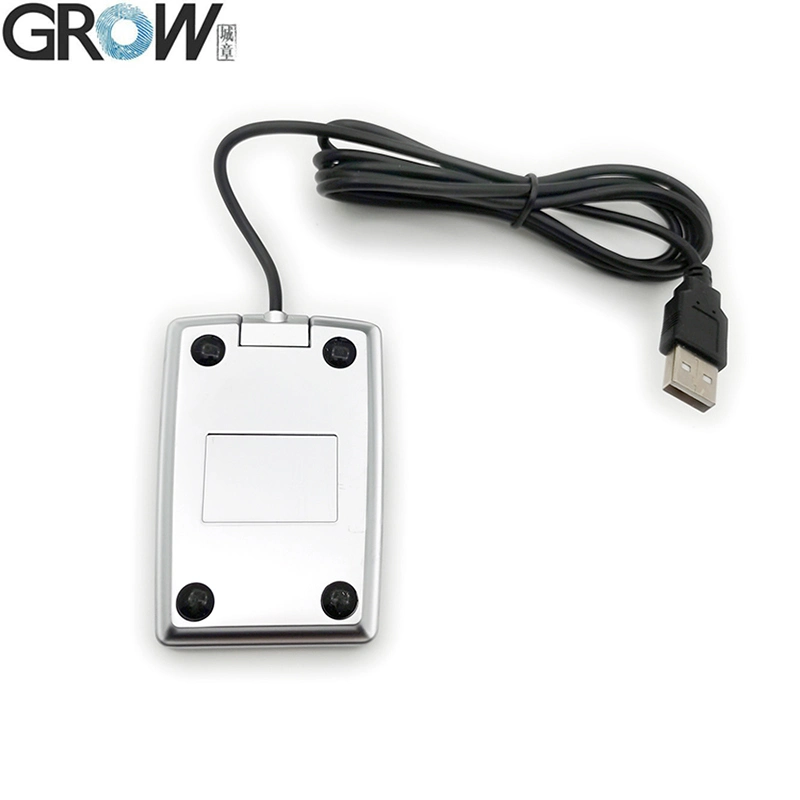 Grow R102 Biometric Capacitive USB Fingerprint Reader with DC5V 208*288 Pixel 1000 Capacity for Windows Android