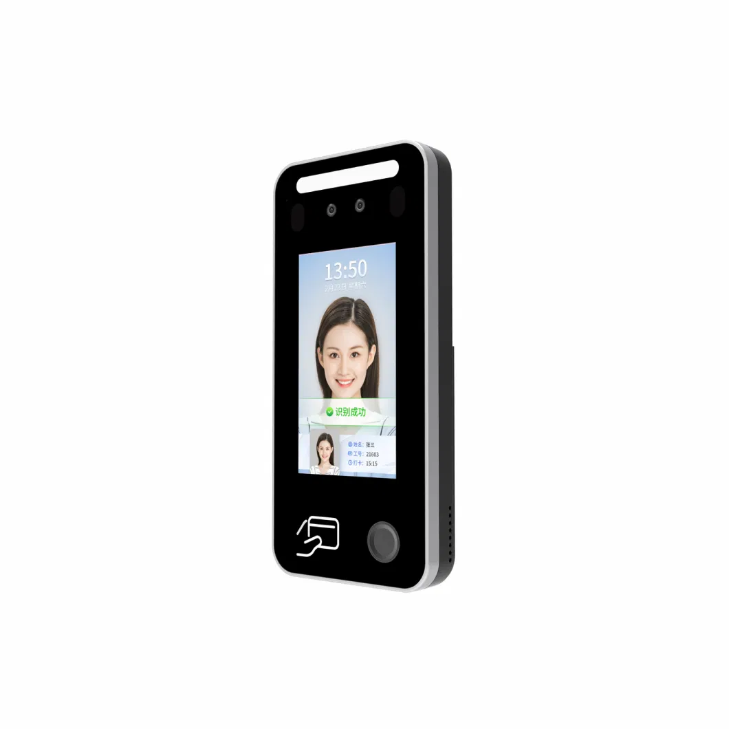 Biometric 5 Inch Touchscreen Face Recognition Terminal with RFID and Fingerprint Access