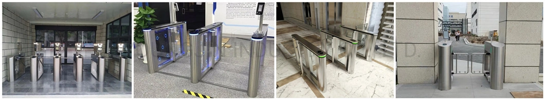 Access Control Speed Gate Face Recognition Turnstile Swing Barrier