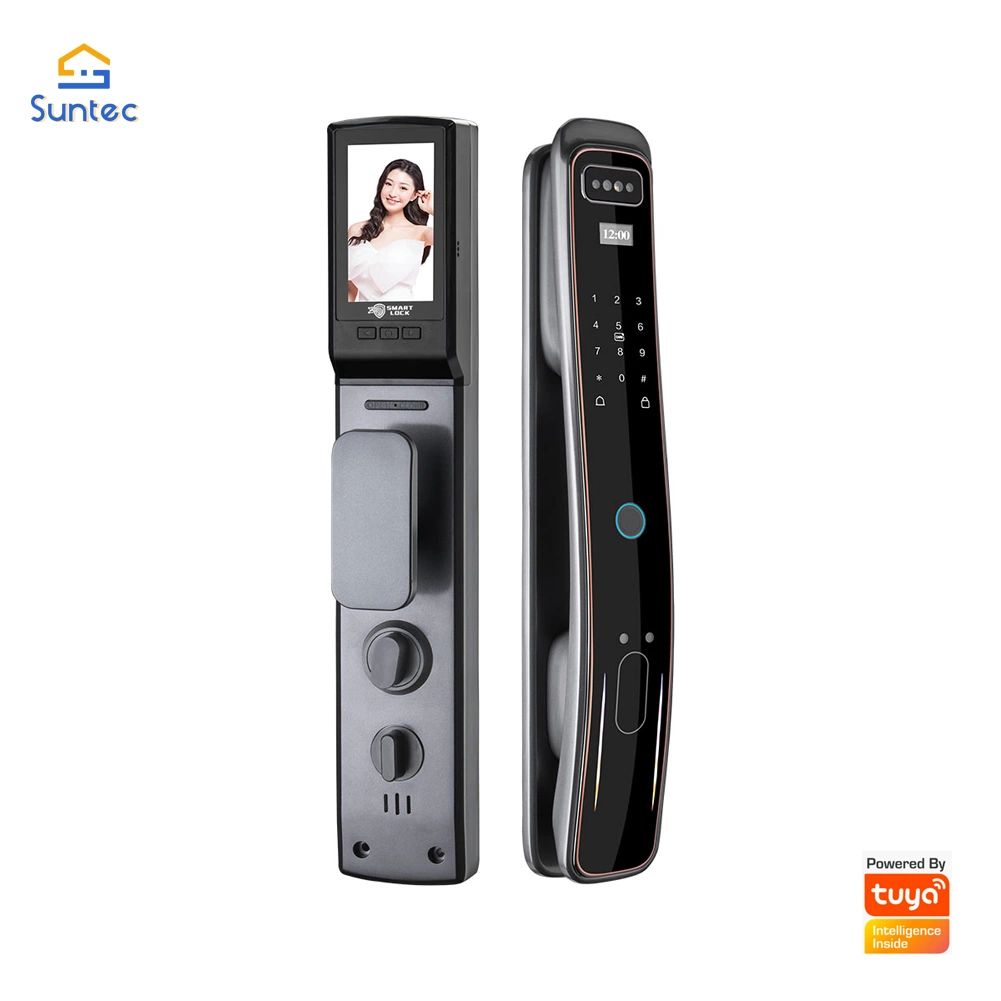 Best Price 3D Facial Real-Time Intercom Moitoring Smart Door Lock