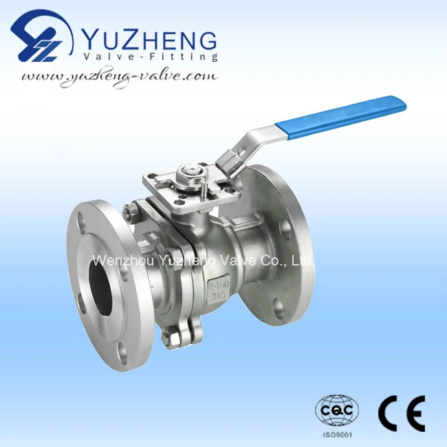 JIS 10K 2PC Face to Face Flanged Ball Valve