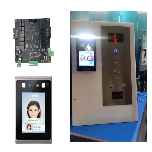 16 to 24 Floors Elevator Access Control Biometric Facial Recognition Machine