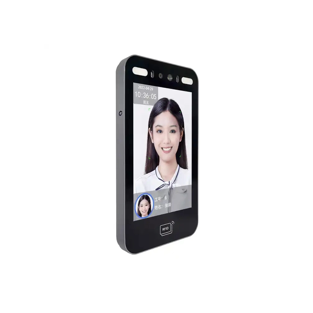 8inch TCP/IP WiFi Biometric Al Dynamic Face Recognition Time Attendance Access Control