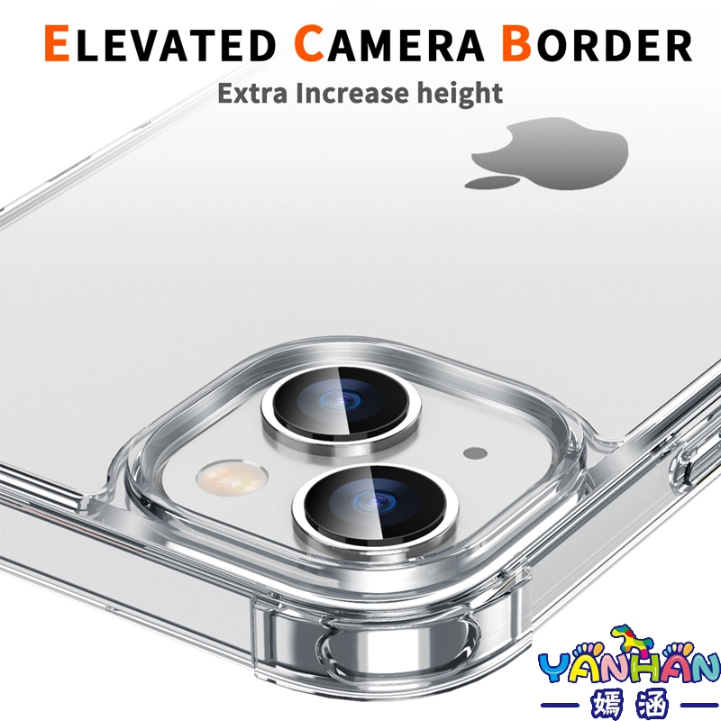 for iPhone 14 Acrylic Anti-Drop Transparent Phone Case