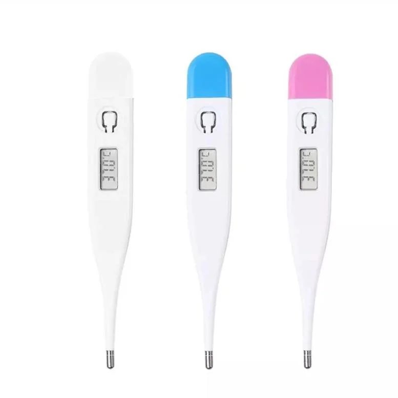Factory Direct Price Body Temperature Oral Underarm Armpit Rectal Test Fever Clinical Hard Tip Digital Thermometer